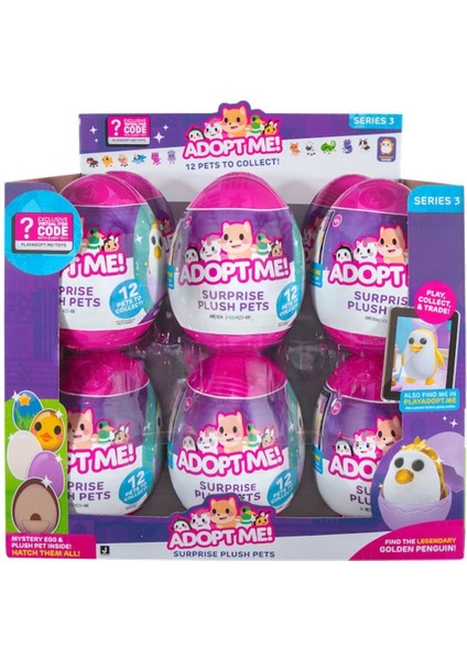 ADT00000 Adopt Me Sürpriz 12 cm Peluş - AME0001 fırsatları