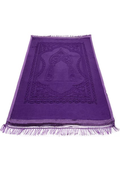 Peluş Seccade Mor