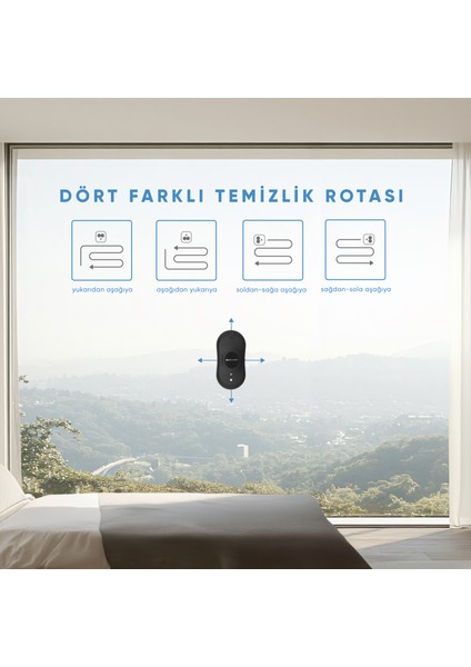 Akıllı Cam Temizleme Robotu Otomatik ve Çok Yüzeyli Kullanım indirimleri