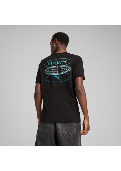 Graphıcs 3 Circles Tee Siyah Unisex T-Shirt 684834-01