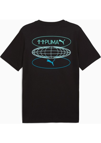 Graphıcs 3 Circles Tee Siyah Unisex T-Shirt 684834-01