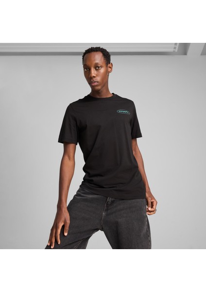 Graphıcs 3 Circles Tee Siyah Unisex T-Shirt 684834-01