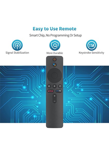 XMRM-006A Sesli Uzaktan Kumanda Mdz-24-Aa 1080P Hd Akışlı Medya Oynatıcı Için Değiştirin (Yurt Dışından)