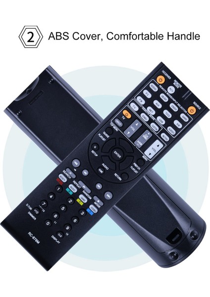 2x RC-879M Uzaktan Kumanda TX-NR535 TX-SR333 HT-R393 HT-S3700 Güç Amplifikatör Av Alıcı Denetleyici Uzaktan (Yurt Dışından) indirimleri