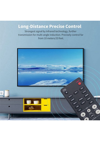 3x Yedek Uzaktan Kumanda RC004SA Amplifikatör SR4003 CD5005 CD6006 CD6005 SR5004 SR1041 SR6004 SR5005 (Yurt Dışından) modelleri