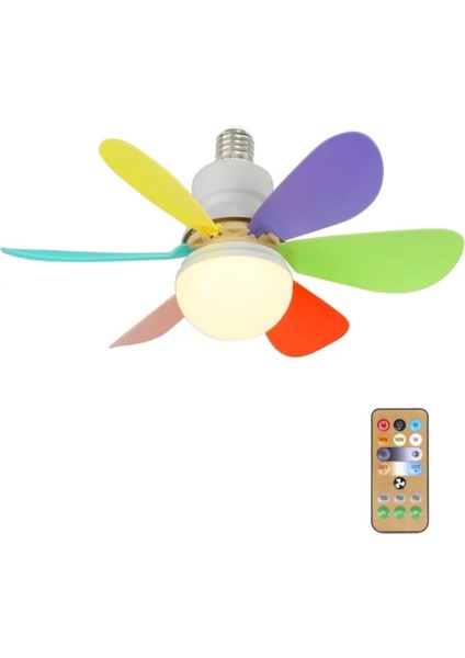 Uzaktan Kumandalı Işıklı 2'si 1 Arada LED Tavan Vantilatörü C (Yurt Dışından) fırsatları