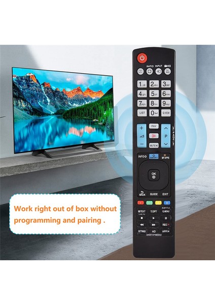 AKB73756502 Uzaktan Kumanda LED Tv Için Değiştirin 32LA620V 42LA620S 42LA620V 42LA640S 42LA641V 42LA660V 42LN570V 42LN575V (Yurt Dışından) fırsatları