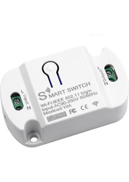 Tuya Wifi Akıllı Anahtar 10A Kablosuz Zamanlayıcı Akıllı Ev LED Işık Akıllı Yaşam App Ses Kontrolü Otomasyon Modülü (Yurt Dışından) indirimleri