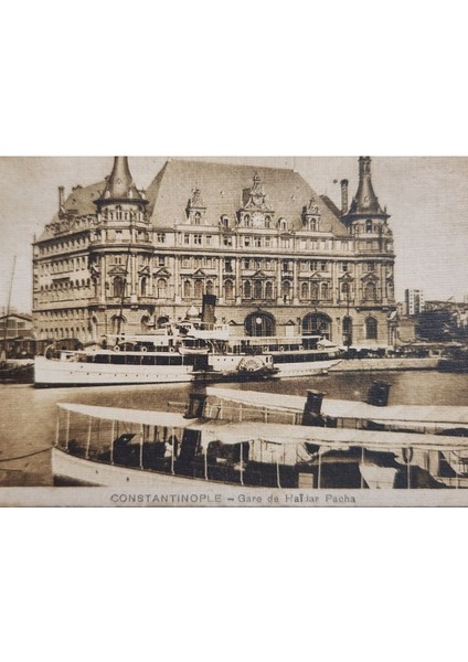 Osmanlı Dönem Haydarpaşa Garı Nadir. 14X9CM fiyatları