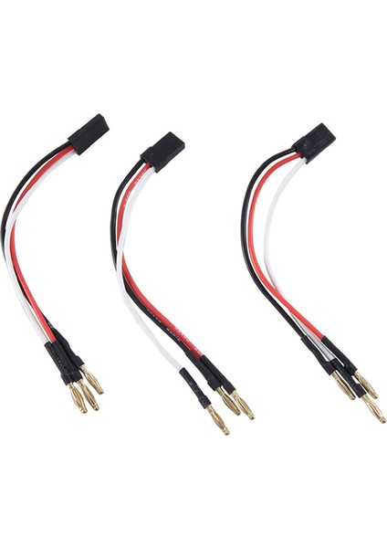 2.0mm Bobin Bakır Tel Erkek - 1525 1625 Fırçasız Motor Için Servo Erkek Muz Fişleri (Yurt Dışından)