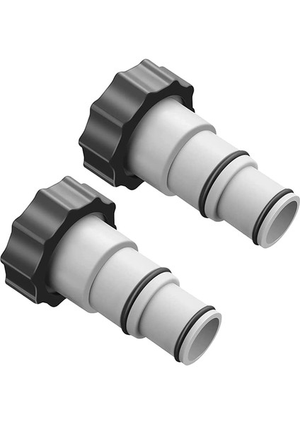 Yer Üstü Yüzme Havuzu Için 2pcs Hortum Adaptörü, 1,5 Ila 1,25 Inç (Yurt Dışından)