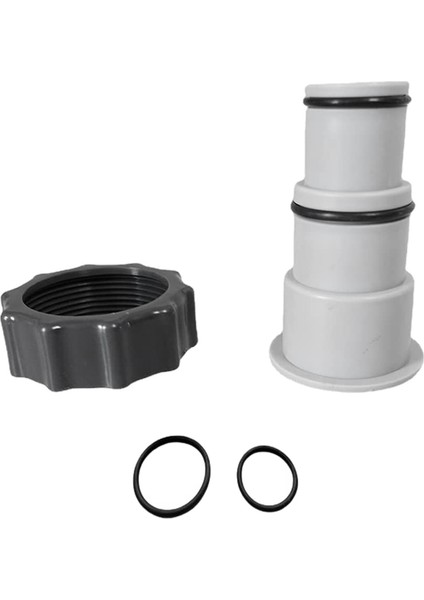 Yer Üstü Yüzme Havuzu Için 2pcs Hortum Adaptörü, 1,5 Ila 1,25 Inç (Yurt Dışından)