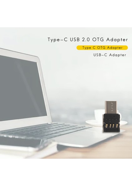 Tip-C Usb-C - USB 2.0 Otg Adaptörü (Yurt Dışından)