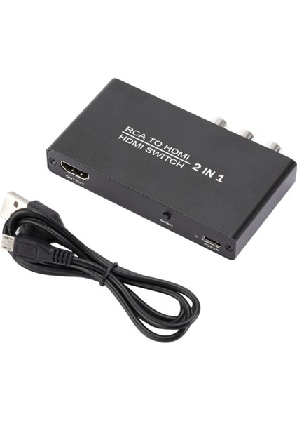 Rca - Uyumlu Dönüştürücü, 3'ü 1 Arada, Seçici, Hdtv'yi (Yurt Dışından)