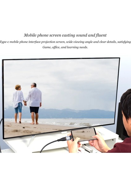 Pro 2020 Için 3 8k 4K 60Hz Mdp Için Type-C - Mini Dp Adaptörü USB C - Mini Ekran Bağlantı Noktası Dönüştürücü (Yurt Dışından)
