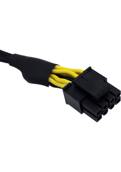 2 Adet Lp4 Molex Erkek - Cpu 8 Pin (4+4) EPS-12V Kollu Kablo 13 Inç (Yurt Dışından)