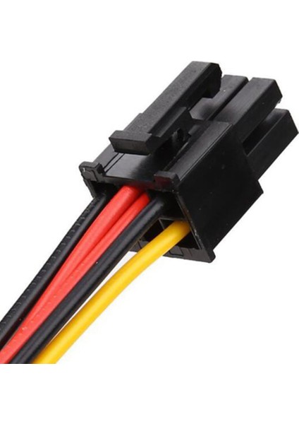 10PCS Molex 4 Pinli Pcı-E Pcı Express 6 Pinli Güç Dönüştürücü Adaptör (Yurt Dışından)