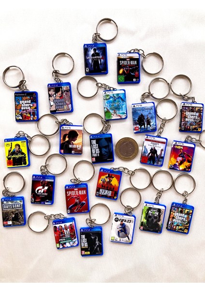 Gta Vice City Retro Minyatür Ps2 Oyun Kutusu Anahtarlık fırsatları