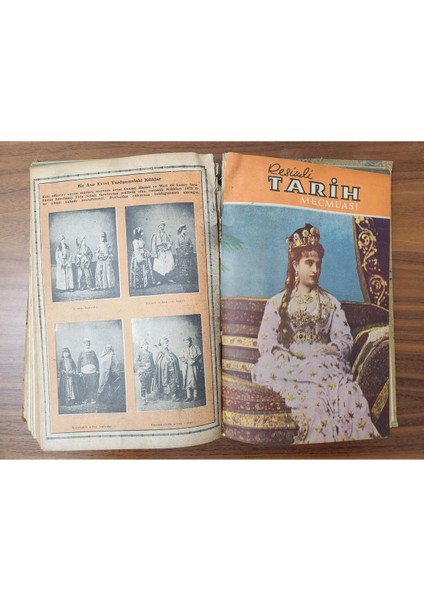 1951 Resimli Tarih Dergisi Tam 12 Sayı. Orijinal Dönemine Ait indirimleri