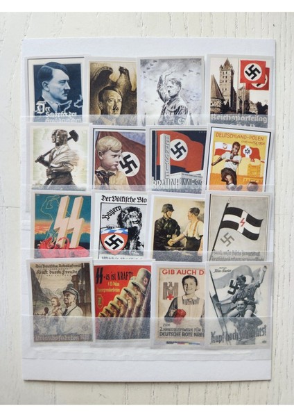 16 Adet Alman Reich Pulları 2.baskı