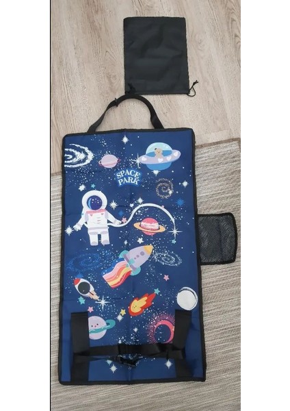 Uzay Temalı Bebek&çocuk Seyahat Ayak Desteği