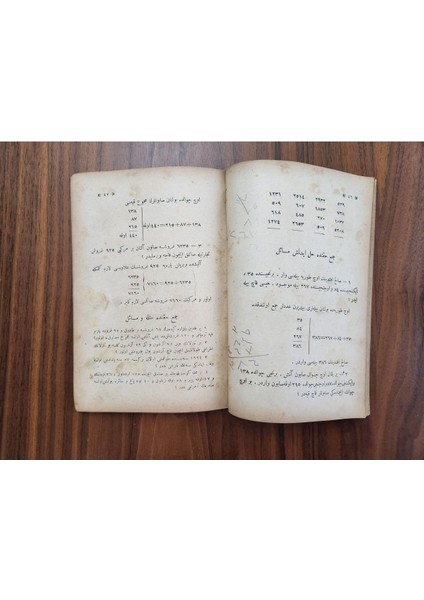 Osmanlıca Yeni Ilmi Hesap Kitap. 128 Sayfa modelleri