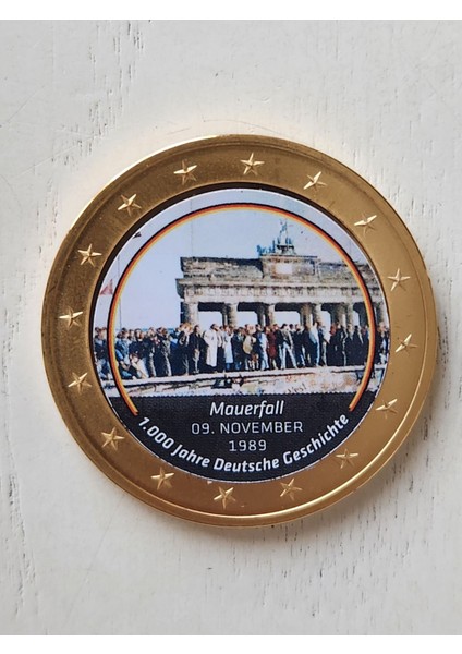 Alman Berlin Duvar Yıkılışı 3.5cm Madalya
