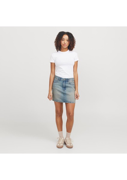 Kadin Denim Etek - Laura