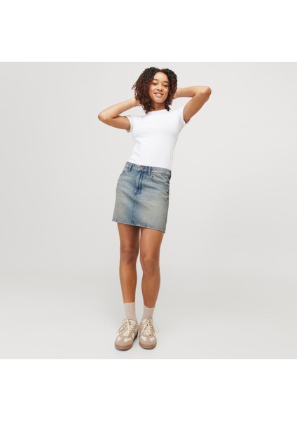 Kadin Denim Etek - Laura fırsatları