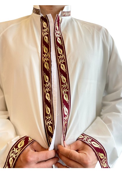 Sırmalı Başkan Imam Cübbesi