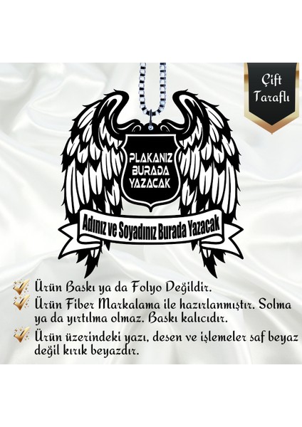 Kişiye Özel Kanat Tasarımlı Pleksi Dikiz Ayna Araba Süsü Kişiye Özel Firmalara Özel Universal Araba Süsü fırsatları