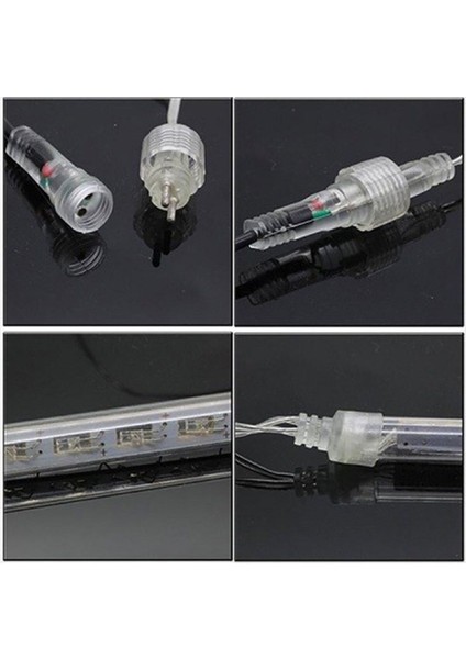 3.2m Meteor Kayan LED Gün Işığı LED 8'li Iç Mekan Dış Mekan Bahçe Teras Yazlık Ev Ofis Dekor Süsleme