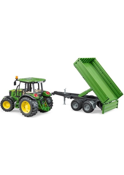 John Deere 5115M Traktör ve Römork