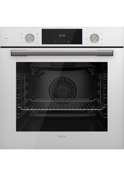 Flameart Sc Serisi Beyaz Set (SC406-WFA + QMS63CB +D087 ) - 65 Cm'lik Kare Döküm Izgara-Wok fırsatları