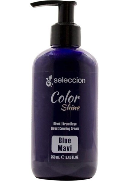 Color Shine Direkt Krem Saç Boyası Mavi 250 ml 0733813110412