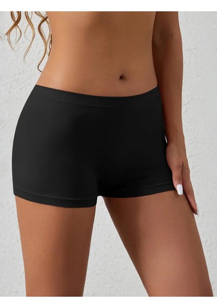 Kadın Seamless Boxer Toparlayıcı Iz Yapmayan Örme Boxer