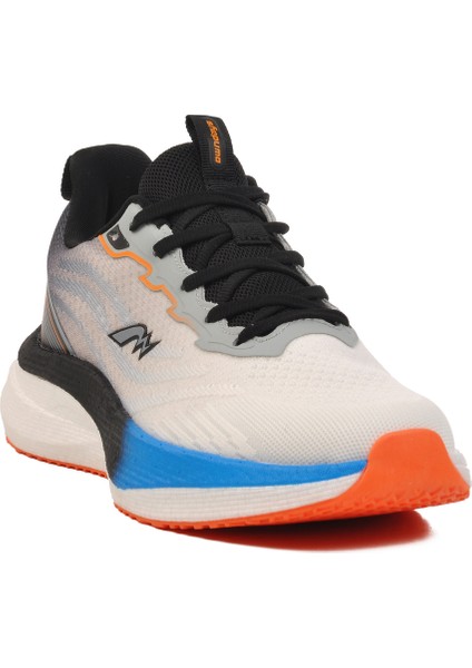 Beyaz-Gri Fileli Erkek Spor Ayakkabı M-5251 M