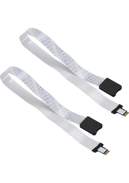 Micro-Sd'den Tf Kartına 2x Uzatma Kablosu Adaptörü Esnek Genişletici (Yurt Dışından)