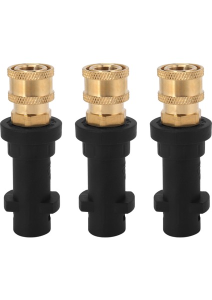3x Yüksek Basınçlı Temizleme Köpüğü Pot Temizleme -1/4 Inç Adaptör (Yurt Dışından)