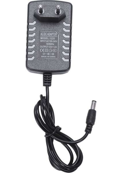 5x Ac 100-240V ve Dc 12V 2A Netzteil Adaptör, LED Aydınlatmalı (Yurt Dışından)