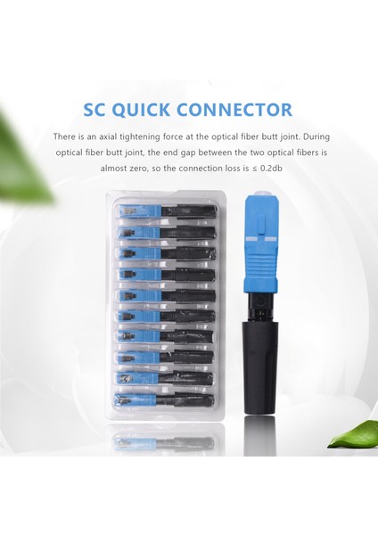 50 Adet Gömülü Sc Fiber Optik Hızlı Bağlantı Ftth Tek Modlu Fiber Optik Sc Hızlı Bağlantı Sc Adaptörü Saha Montajı (Yurt Dışından) fiyatları