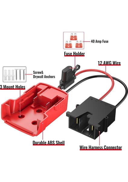 12V Pil Için Power Wheels Adaptörü (Yurt Dışından) fiyatları