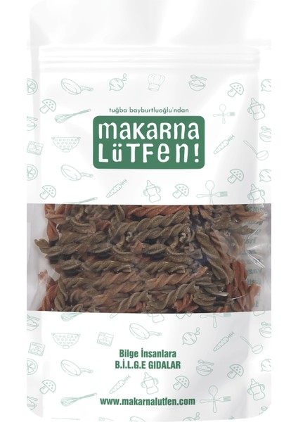 Karışık Sebzeli Tam Buğday Makarna (200 gram)