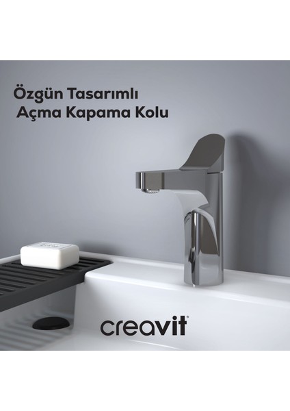 Infinity Lavabo Armatürü Krom