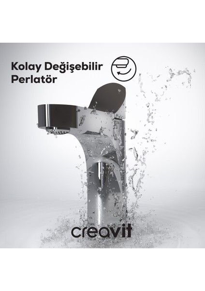 Infinity Lavabo Armatürü Krom