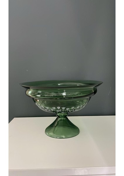 Decorıum Ab Ayaklı Meyvelik Lily Yeşil