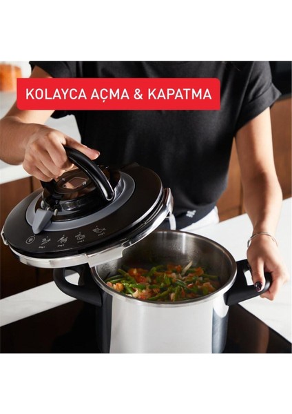 Clipso+ Chef Düdüklü Tencere - 8l modelleri