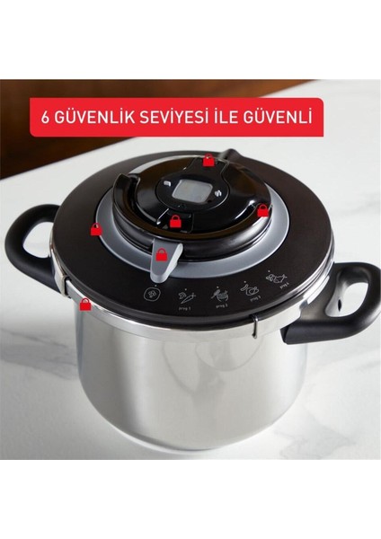 Clipso+ Chef Düdüklü Tencere - 8l indirimleri