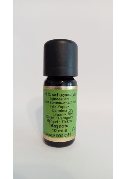 Defne Turunç Yaprağı Organik Petit Grain 10 ml