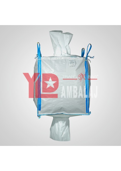 Bigbag Çuval Üst Bacalı Alt Bacalı 90/90/90 Laminesiz